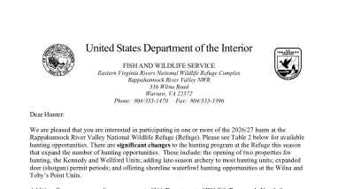 Letter to Hunters 2026