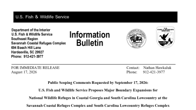 Public Comment Request for Boundary Expansion