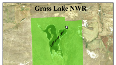 Grass lake NWR Map