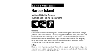 Harbor Island National Wildlife Refuge Hunt Brochure