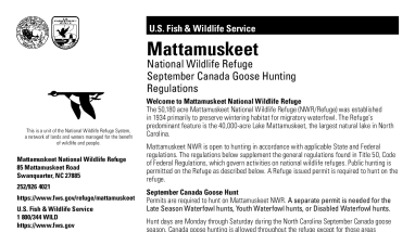 Mattamuskeet Virtual Goose Hunt 2026