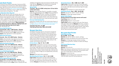 Refuge Hunt Brochure for St. Marks NWR