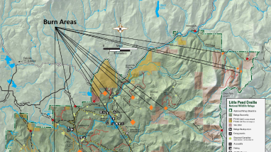 Little Pend Oreille NWR - Fall 2026 Prescribed Burn Map