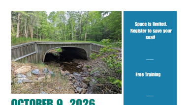 Flyer for Stream Smart workshop at Virginia Tech on October 9, 2026