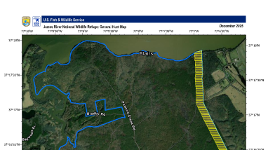 James River General Hunt Map 2026