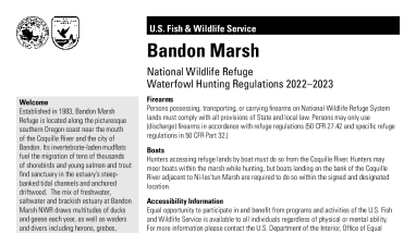 Bandon Marsh Waterfowl 8-5x11 Tear Sheet Hunting 2022-23.pdf
