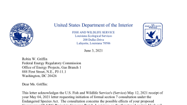 DOI-FWS-2021-003567 1st Interim Records