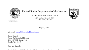 DOI-FWS-2022-002679 Amended Request