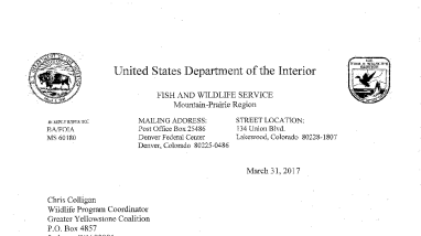 FWS-2016-01121 signed 3rd response LTR