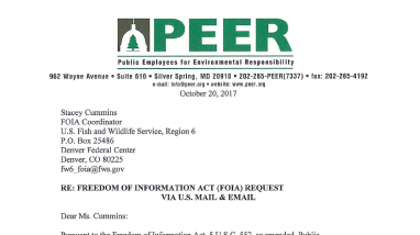 FWS-2018-00095 Request