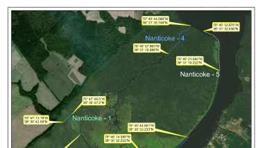 Nanticoke River Map