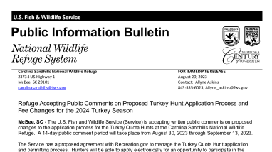 Public Info Turkey Hunt Process and Fee changes Sept 13 2023.pdf