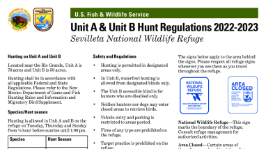 Unit A and B Hunt flyer