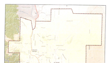 Preble's meadow jumping mouse block clearance map for Colorado Springs