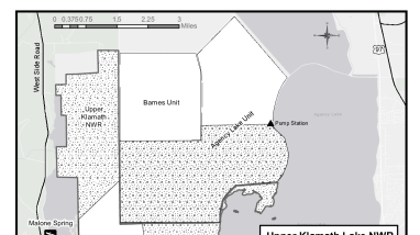 Upper Klamath NWR Hunt Map 23_24