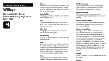 Waterfowl Hunt Brochure 2022-2023 Willapa NWR Printable.pdf