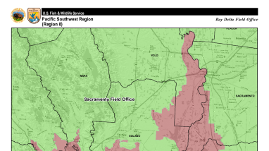 Bay-Delta Fish and Wildlife Office Jurisdictional Map
