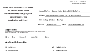 Forest Road 80 Overnight Parking Special Use Permit