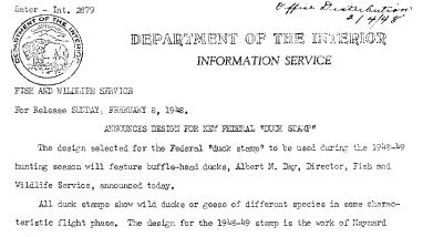 Hunting License Sales and Revenue Shatter All Records February 8, 1948