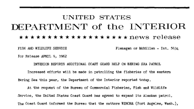 Interior Area Redevelopment Activities Push Ahead--April 9, 1962