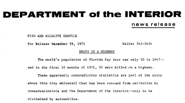 Death Is A Highway December 19, 1971