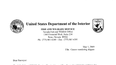 Survey Protocol for the Carson Wandering Skipper