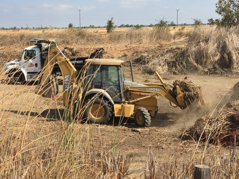 Wetland management at Stone Lakes National Wildlife Refuge