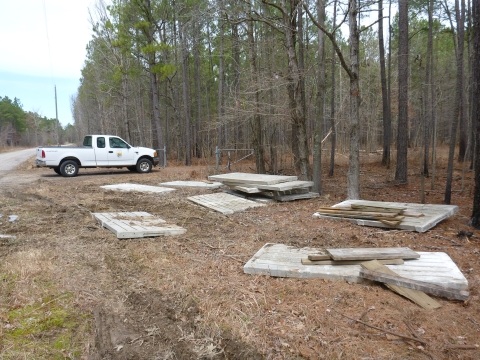 US Fish Wildlife Service Vehicle