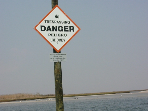 Danger / No Trespassing Sign