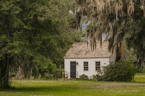 Kitchen house located on the grounds of Grove Plantation at E.F.F. ACE Basin NWR.