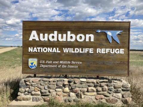 Audubon National Wildlife Refuge - Large Sign