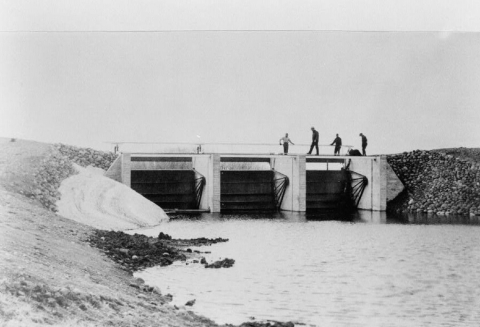 J. Clark Salyer National Wildlife Refuge, Dam 357, Along Lower Souris River, Kramer, Bottineau County, ND
