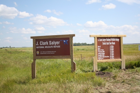 J. Clark Salyer National Wildlife Refuge Scenic Auto Tour Route