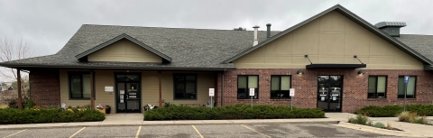 Photo of front Bozeman Fish Health Center Office 