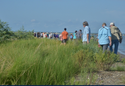 Coastal Restoration Site Visit in Louisiana