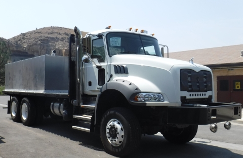 New fish stocking truck in CO