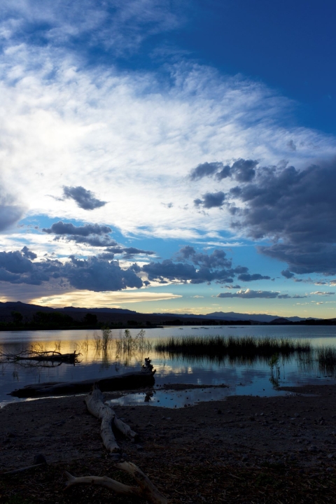 South End of Lower and Lake Pahranagat NWR