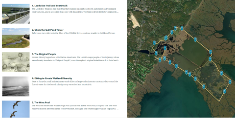 StoryMap: Experience the Wildlife Drive 