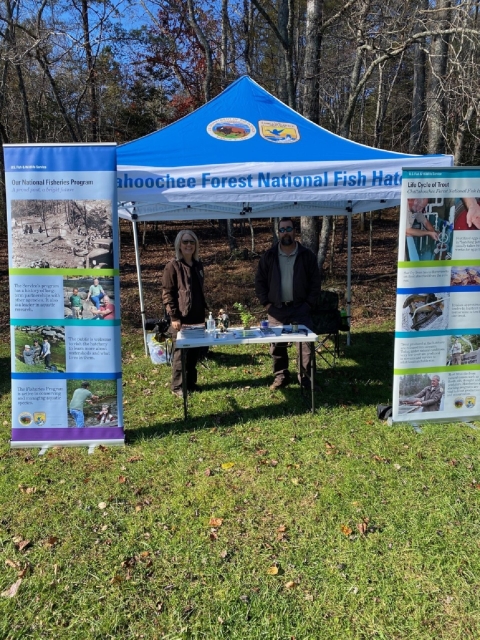Camp Woodruff Annual Hornaday Event - Chattahoochee Forest National Fish Hatchery
