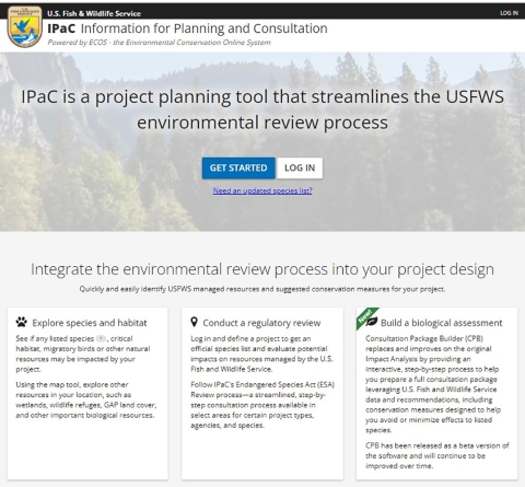 iPaC Planning Tool