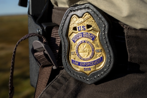 USFWS law enforcement badge