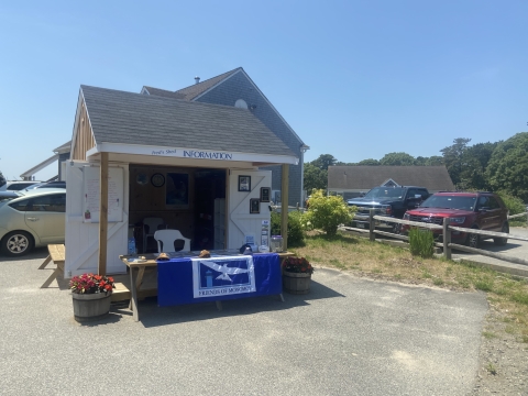 Friends of Monomoy visitor information shed