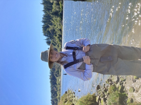 Sam at Coquille River
