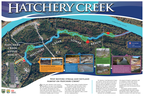 Map of Hatchery Creek 
