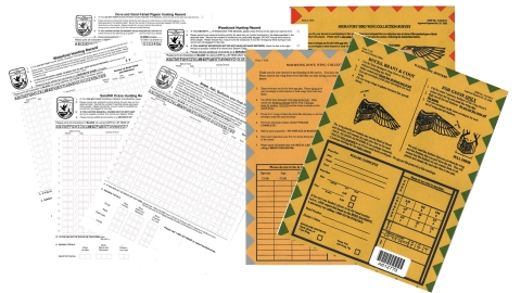 Migratory Bird Hunter Survey Forms and Parts Collection Survey Envelopes