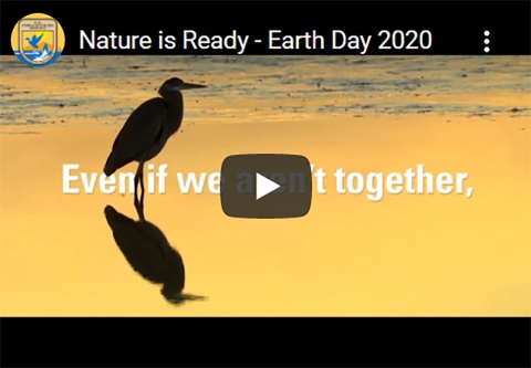 Captured image of Nature is Ready -Earth Day 2020 YouTube video., 