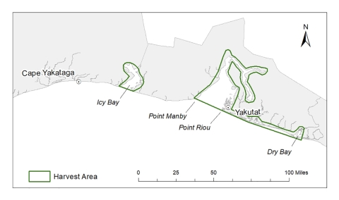 Map of Southeast Alaska Region