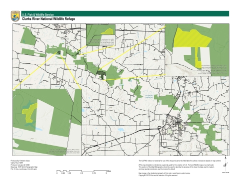Map indicating three areas subject to prescribed fire during the fall of 2023. For more information call 270-527-5770.