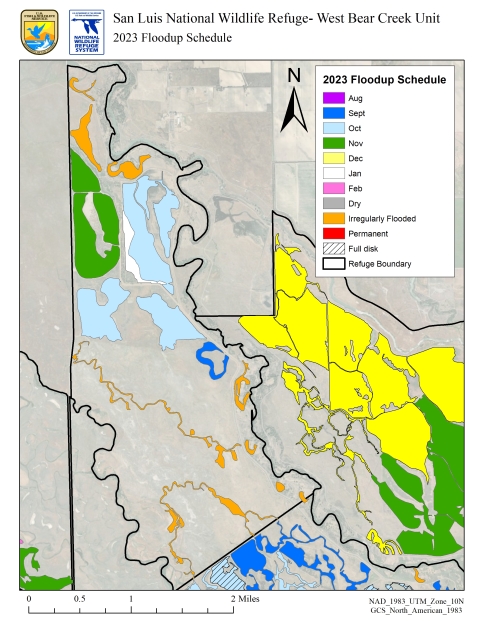 West Bear Creek Flood-up Map 2023