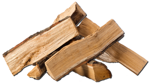 A bundle of firewood